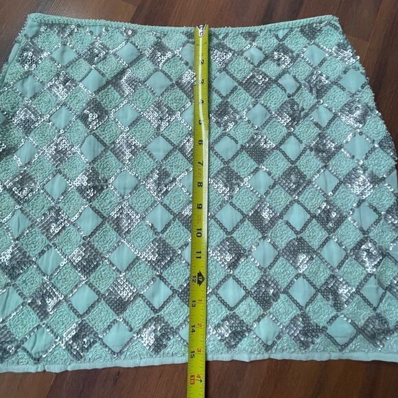 NWT Verty sequin mini skirt size large - Picture 6 of 7